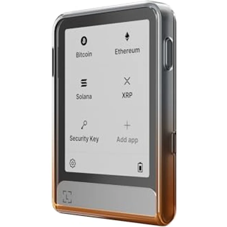 Ledger Flex Silicon Case, schützende Tablet-Tasche in orange – Bild 2