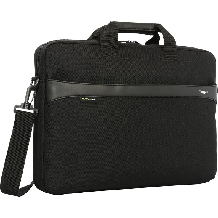 Targus Laptoptasche 17.3 GeoLite EcoSmart Essential Laptoptasche, umweltfreundliche Topload-Tasche, schwarz – Bild 1