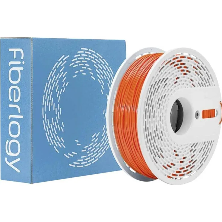 Fiberlogy PA12-ORANGE-175-075 Nylon PA12 Filament, chemisch beständig und hitzebeständig, 1.75 mm, 750 g, orange