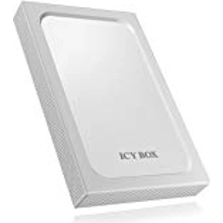 Icy Box IB-254U3 Externes USB 3.0 Gehäuse für 2,5'' (6,35 cm) SATA HDD-SSD (bis 6 Gbit-s) mit UASP und Silikonschutz silber – Bild 5