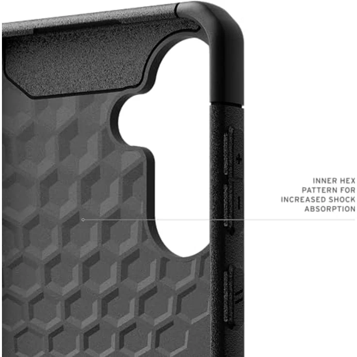 URBAN ARMOR GEAR Scout Case Samsung Galaxy A56 5G Hülle Sturzfest nach Militärstandard, Displayschutz, schwarz – Bild 5