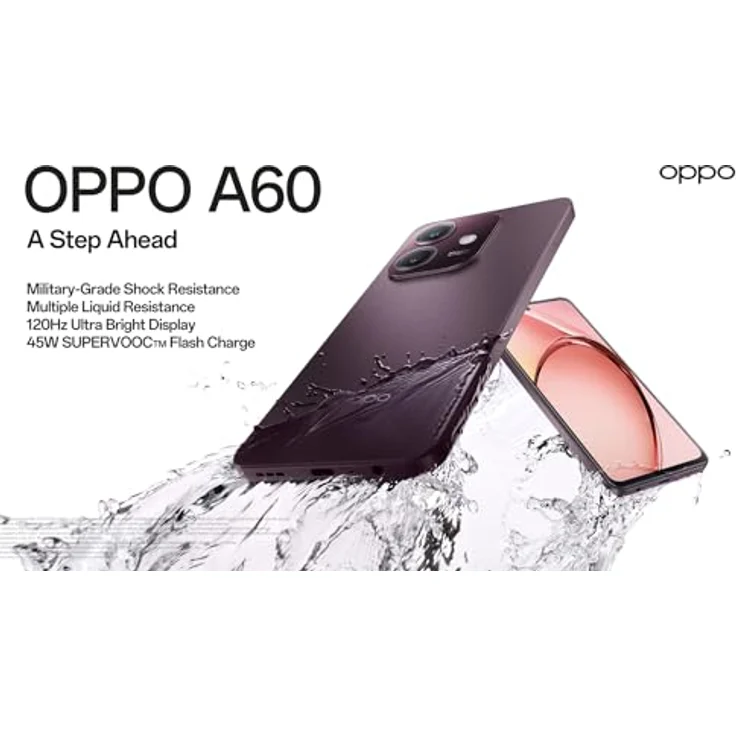 OPPO A60 5G 4GB/128GB Schwarz Dual-SIM, 120Hz Display, 50MP Kamera & 5100mAh Akku – Bild 9