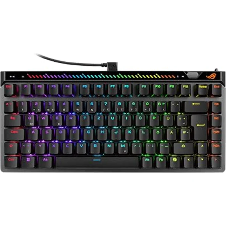ASUS ROG Falchion Ace 75 HE, Gaming Tastatur, kabelgebunden, Deutsch, schwarz – Bild 2