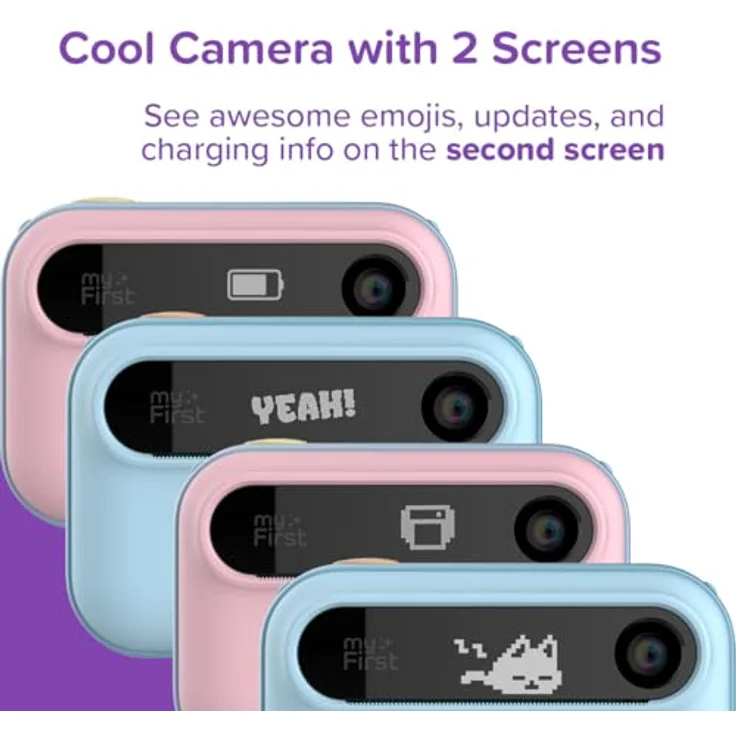 myFirst Insta 20, Sofortdruck-Digitalkamera für Kinder mit 16 MP und 1080P, Thermodruck, ohne Tinte, blau – Bild 5