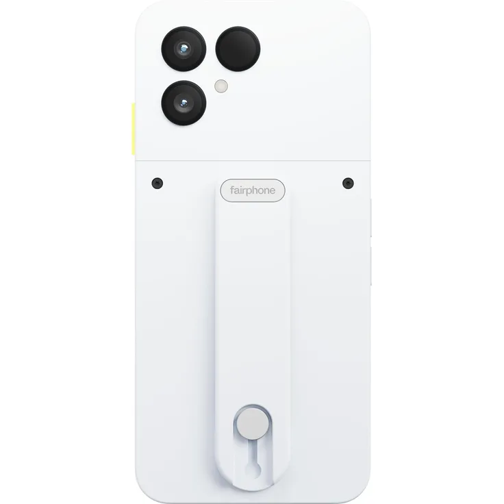 Fairphone Finger Loop für Fairphone (Gen. 6), Smartphone Hülle mit modularer Fingerschlaufe, Weiss