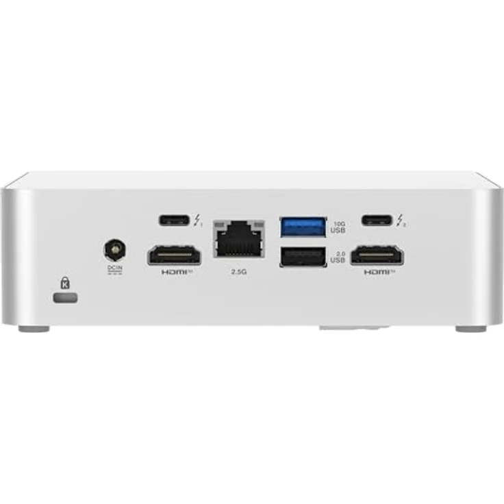 Asus Nuc 15 Pro+, Mini-PC mit Intel Core Ultra Prozessor, Intel Arc Grafik, optimierter KI-Leistung, silbernelting – Bild 2