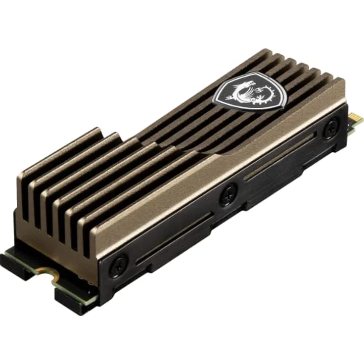 MSI Space M570 SSD 1TB mit Heatsink – interne SSD PCIe 5.0 NVMe M.2, Lesen 9500 MB/s, Schreiben 8500 MB/s, 3D NAND, integrierte Datensicherheit, Center – Bild 4
