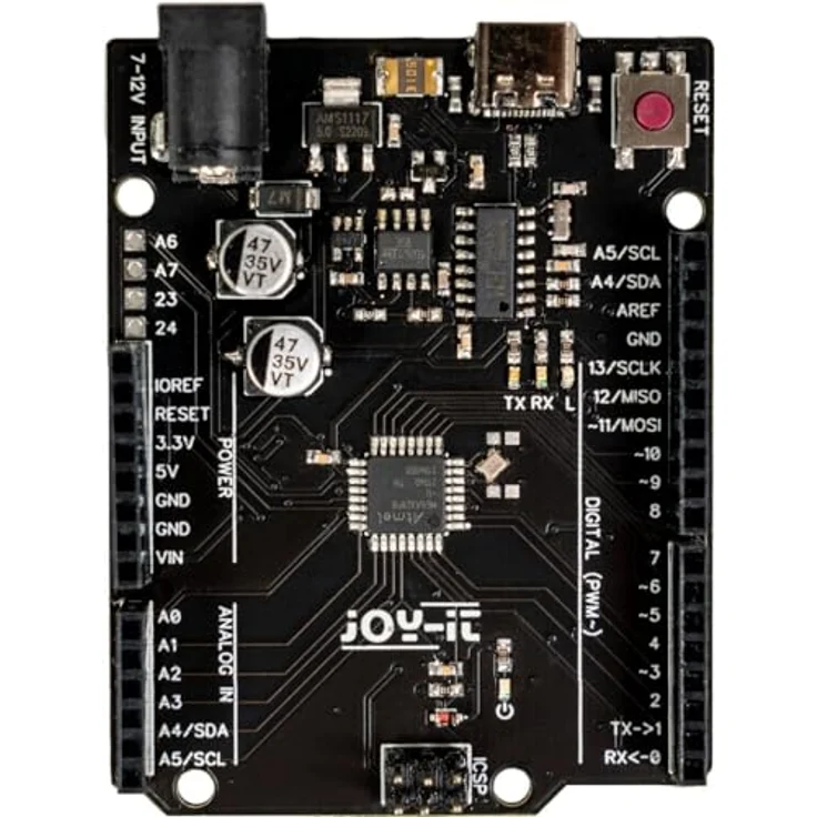 JOY-IT Mikrocontroller One C Mini Core, ARD-ONE-C-MC, Original ATMega328PB, USB-C, Arduino IDE, kompakte Größe – Bild 2