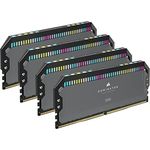 Corsair DOMINATOR PLATINUM RGB DDR5 RAM 64GB (4x16GB) 5600MHz CL36 AMD EXPO iCUE Kompatibel Computer Speicher - Grau (CMT64GX5M4B5600Z36)