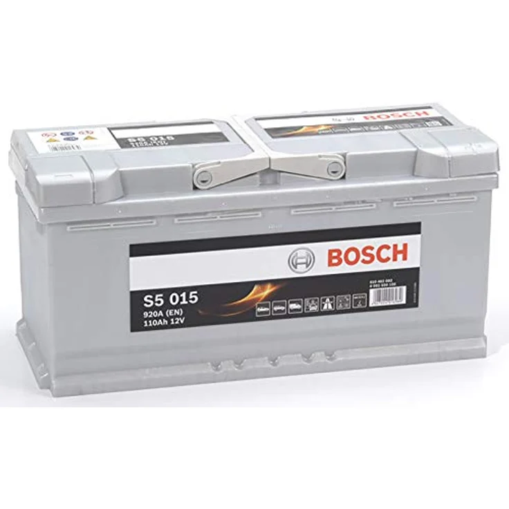 Bosch S5 015 Autobatterie 12V 110Ah 920A, wartungsfrei mit PowerFrame®-Technologie, rechte Polanordnung – Bild 1