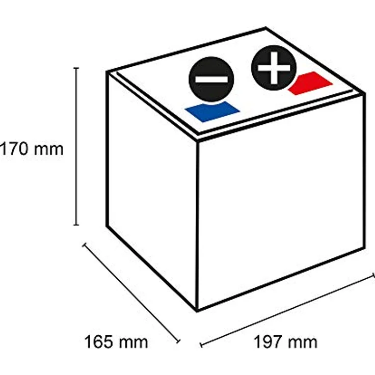 Universal Power AGM UPC12-50, 12V 50Ah (C20) AGM Batterie Bleiakku für E-Mobile, zyklenfest und wartungsfrei – Bild 3