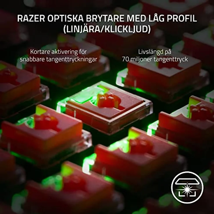 Razer Deathstalker V2 Pro - Nordic Layout, RZ03-04360600-R3N1 – Bild 2