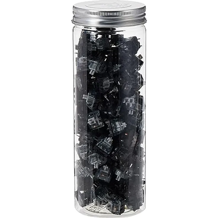 Ducky Kailh Super V2 Speed Silver Switches, mechanisch, 3-Pin, linear, MX-Stem, 38g - 110 Stück