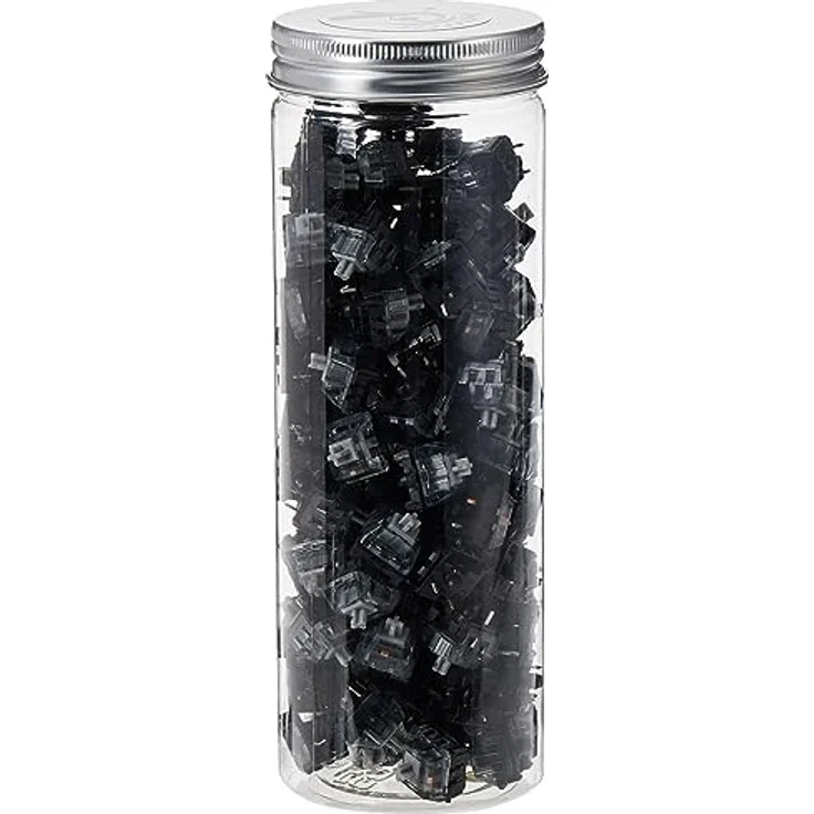 Ducky Kailh Super V2 Speed Silver Switches, mechanisch, 3-Pin, linear, MX-Stem, 38g - 110 Stück – Bild 1