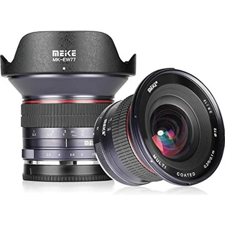 Meike Optics MK 12mm f2.8 Ultra-Weitwinkel Objektiv für Canon EF-M – Bild 2