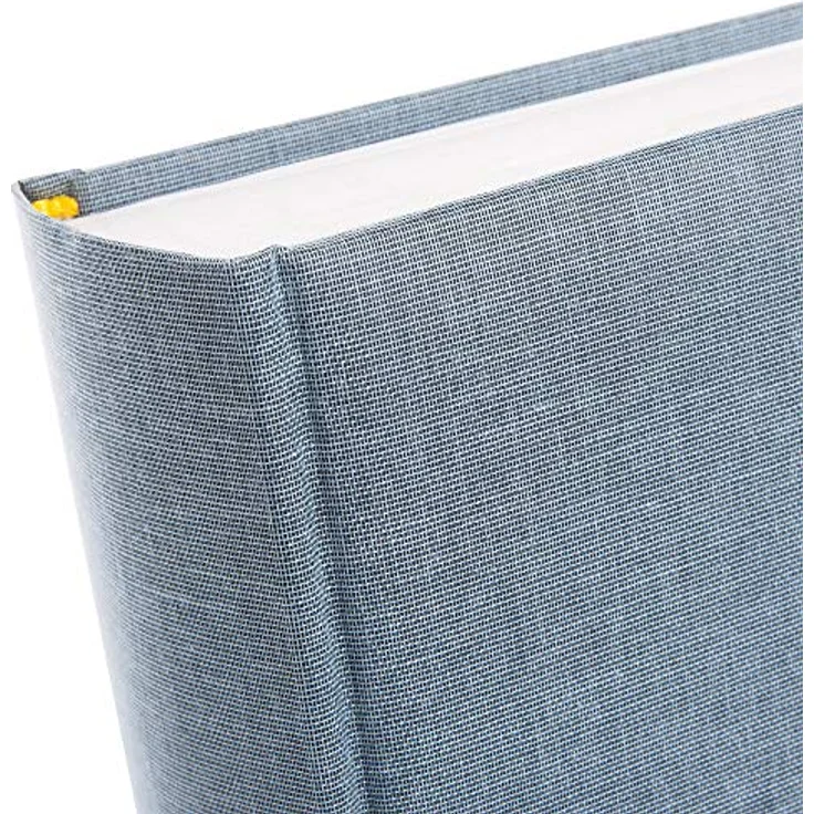goldbuch Fotoalbum Summertime Trend 2, Buch ca. 30 x 31 cm, 60 weiße Seiten mit Pergamin-Trennblättern, Leinen, 27 607, Blau-grau, 60 cm - Preisvergleich – Bild 4