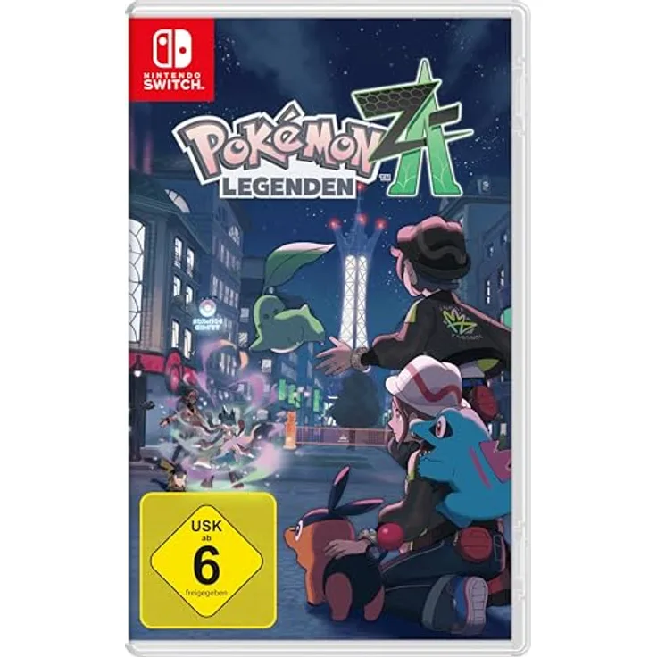 Nintendo Pokémon Legenden: Z-A - fesselndes Nintendo Switch-Spiel mit offener Welt, für Kinder ab 6 Jahren, mehrsprachige Untertitel