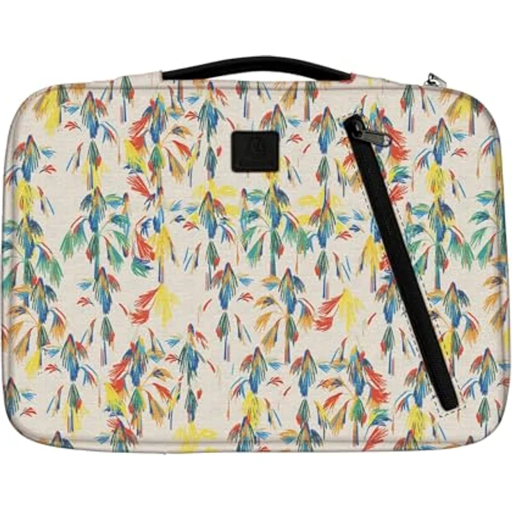 Exacompta Laptophülle 16", Notebooktasche aus recyceltem Polyester, wasserabweisend, Weiß – Bild 2
