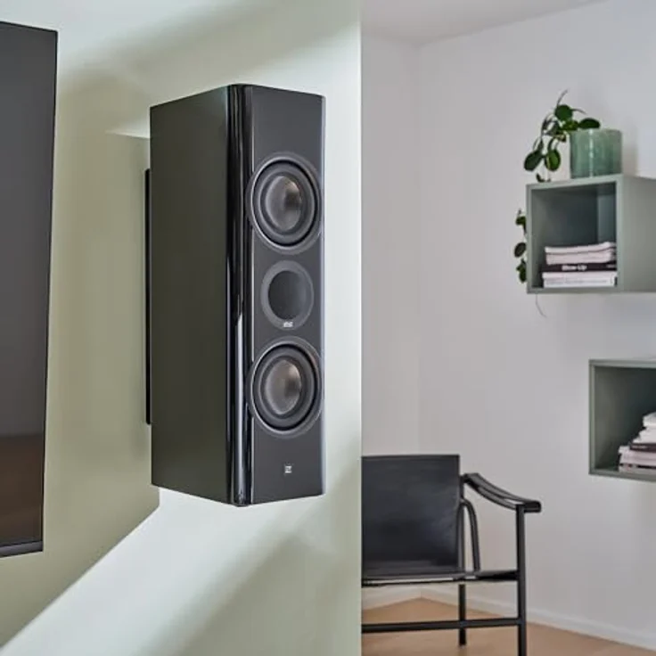 Nubert nuZeo 6, Weißer aktiver Kompaktlautsprecher mit 2-Wege System, integrierten Verstärker und Funk-Ansteuerung, Referenzklasse für maximale Klangtreue – Bild 4