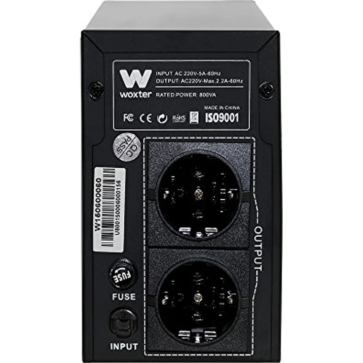 Woxter ups 800 VA - Sai Sai Food Sai Sai (800VA / 480 Watt, Autonomie Circa 8-15 Minuten), kontinuierliche Stromversorgung, 2 Tomas Schuko – Bild 2
