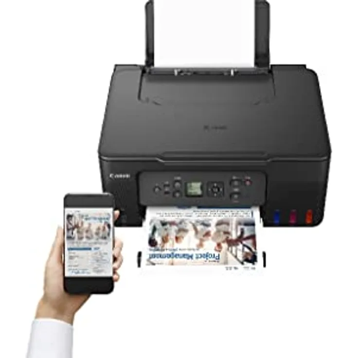 Canon PIXMA G3470 - Tintenstrahl - Farbdruck - 4800 x 1200 DPI - A4 - Direktdruck - Schwarz - WLAN-fähig