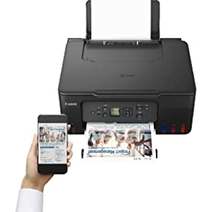 Canon PIXMA G3470 - Tintenstrahl - Farbdruck - 4800 x 1200 DPI - A4 - Direktdruck - Schwarz - WLAN-fähig – Bild 1