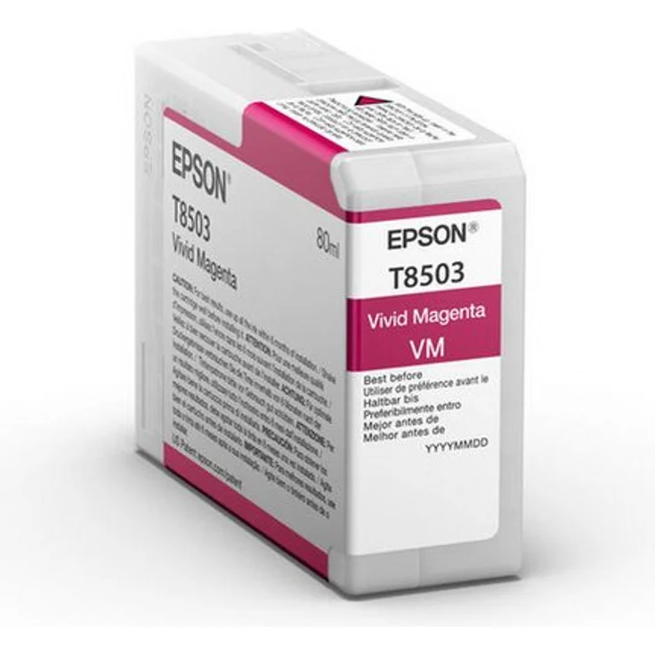 Epson Original Tintenpatrone SC-P800, Magenta, für Epson Drucker – Bild 1