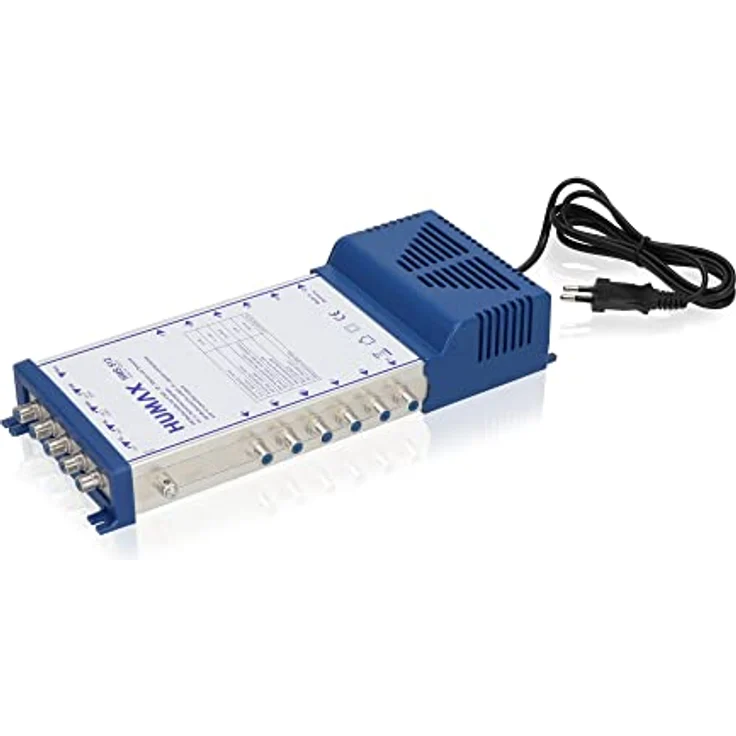 Humax HMS 512 5x12 Multischalter für 12 Teilnehmer (Quattro und Quad LNB, Netzteil mit Standby Funktion) – Bild 2