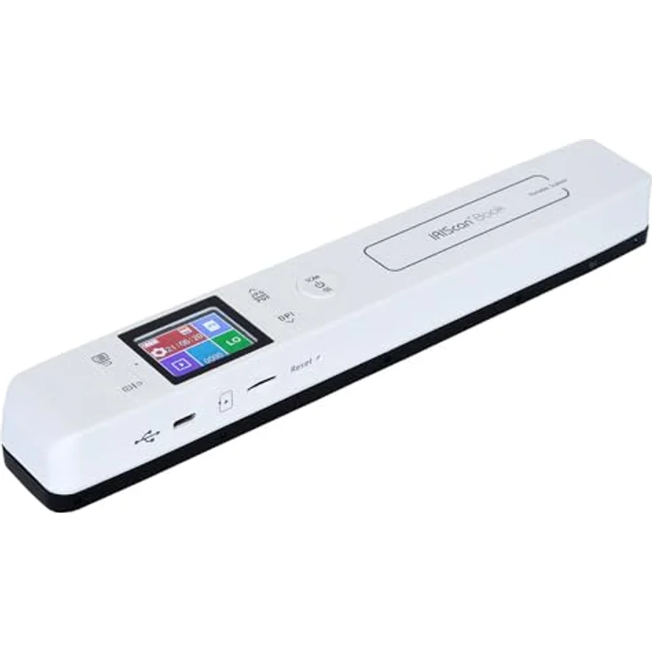 Iris IRIScan Book 7, tragbarer Dokumentenscanner, kabellos und ultrakompakt – Bild 1