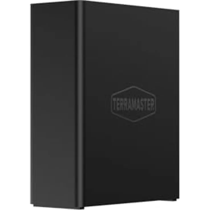 TERRAMASTER F8 SSD Plus NAS - Voll-SSD-NAS mit Core i3 8-Core CPU, 16GB DDR5 RAM, 10GbE Port, 64TB Kapazität (Diskless) - Silber