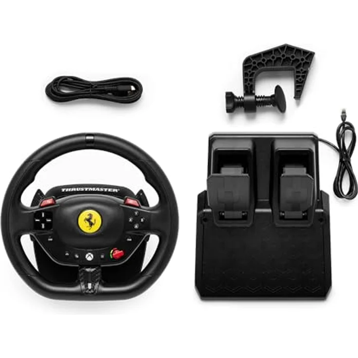 THRUSTMASTER T98 Ferrari 296 GTS, Gaming-Lenkrad für Xbox & PC mit 240° Rotationswinkel und Manettino Fahrprofilen – Bild 5