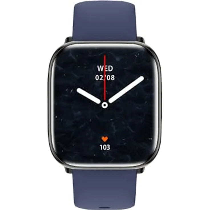 Trevi T-FIT 265A Smartwatch, 1,75 Zoll AMOLED-Display, Always On Full Touch, kabellose Anrufe, Schlafüberwachung, Herzfrequenz, Fitness-Tracker, wasserdicht IP67, Schwarz – Bild 3