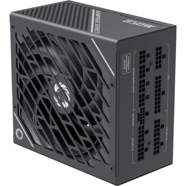 GAMEMAX GX-850 PRO BK PC-Netzteil (850W, 80+ Gold, ATX3.0, PCIe 5.0) - GAMEMAX Gold-Serie mit PCIe5.0-Stromversorgung, vollmodulares Kabelmanagement – Bild 8