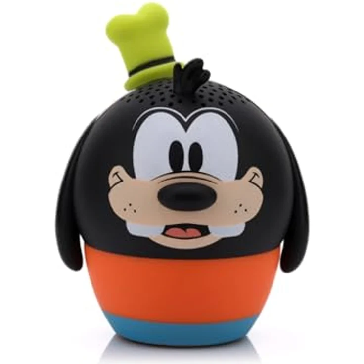 Bitty Boomers Disney: Goofy Mini Haut-parleur Bluetooth, Ultraportabler Lautsprecher mit 5 cm Höhe, Bluetooth 5, kabellose Reichweite von 9,1 m, Schwarz – Bild 2