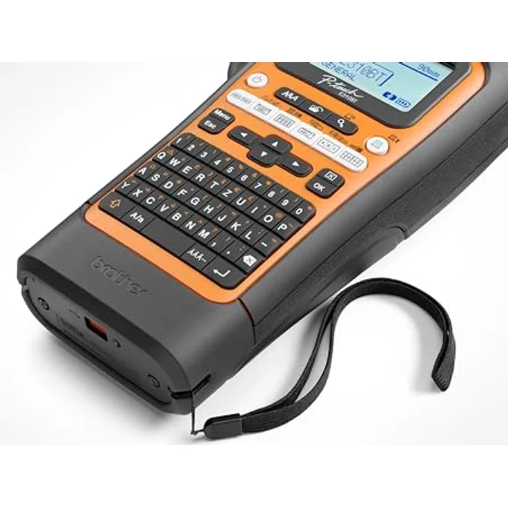 Brother P-Touch PT-E310BTVP, Mehrfarbiges Beschriftungsgerät mit Bluetooth 5.0, USB 3.0, 20 mm/s Druckgeschwindigkeit und Lithium-Ionen-Akku – Bild 5