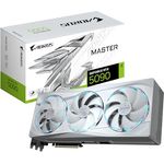 Gigabyte AORUS GeForce RTX 5090 Master Ice 32G Grafikkarte - 32 GB GDDR7, 512 Bit, 2655MHz Kernfrequenz, NVIDIA DLSS 4, blau
