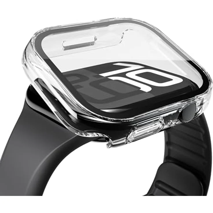 Vonmählen Dünne Hülle für Apple Watch Series 10, Transparent, Kratzfest und Wasserabweisend, 46mm, Umweltbewusste Materialien – Bild 5