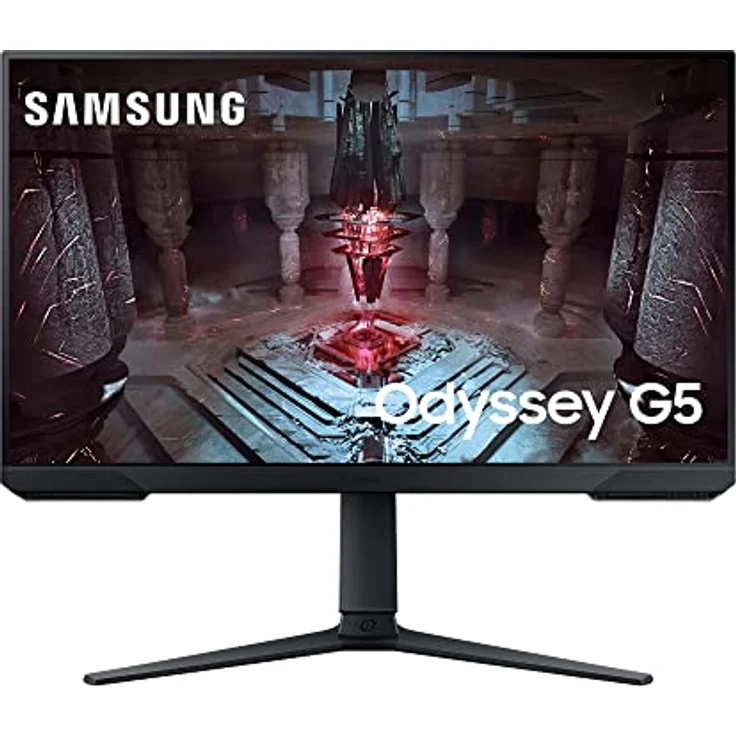 Samsung Odyssey G51C Gaming Monitor S27CG510EU, 27 Zoll, VA-Panel, WQHD-Auflösung, FreeSync Premium, 165 Hz, 1 ms Reaktionszeit, Schwarz – Bild 1