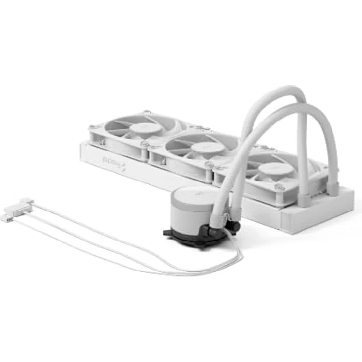 Fractal Design Radius 360 RGB White, Wasserkühlung mit RGB-Beleuchtung, 1700 g – Bild 6