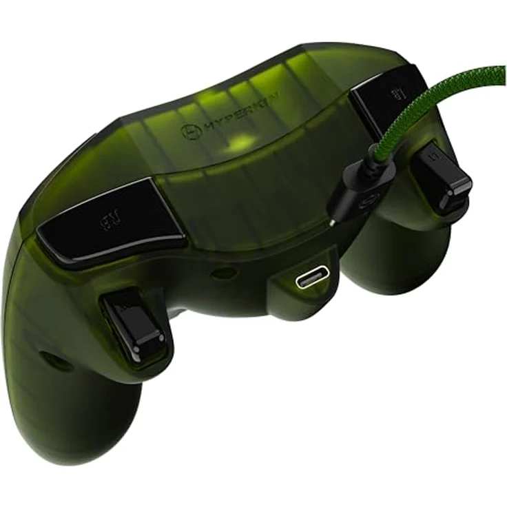 Hyperkin DuchesS Wired Controller, Offiziell lizenzierte Xbox Controller S-Replik für PC, Grün, mit Hall-Effekt-Sticks und Share-Button – Bild 5
