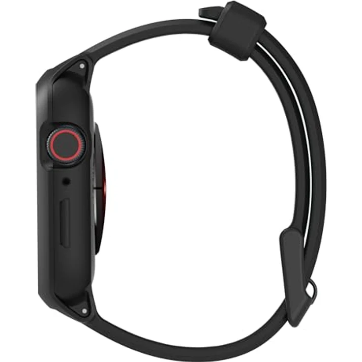 Catalyst Active Defense Case Apple Watch Series 45mm (Series 7/8 / 9) Stealth Black, Wearables-Zubehör aus Nylon – Bild 3