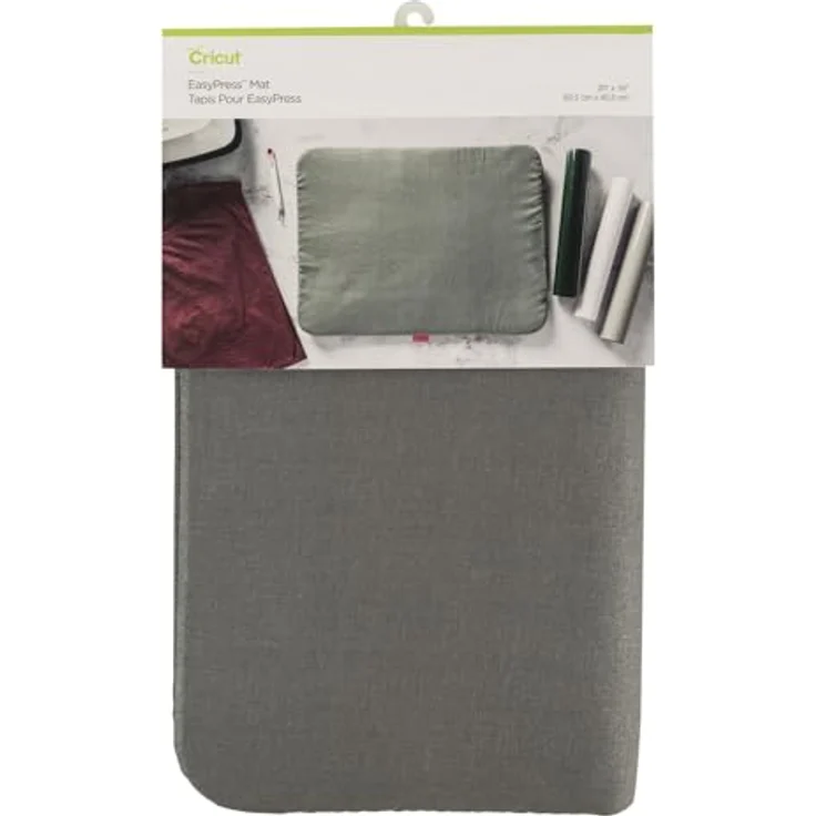 Cricut Easypress, 40x50cm Bügelunterlage, grau mit gleichmäßiger Wärmeverteilung und Feuchtigkeitsabweisung – Bild 2