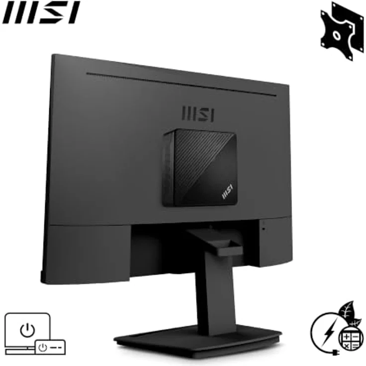 MSI Cubi 5 1MA-662AT, Mini-PC mit Intel Core i3, 8 GB RAM, 256 GB SSD, Schwarz, Windows 11 Home – Bild 7