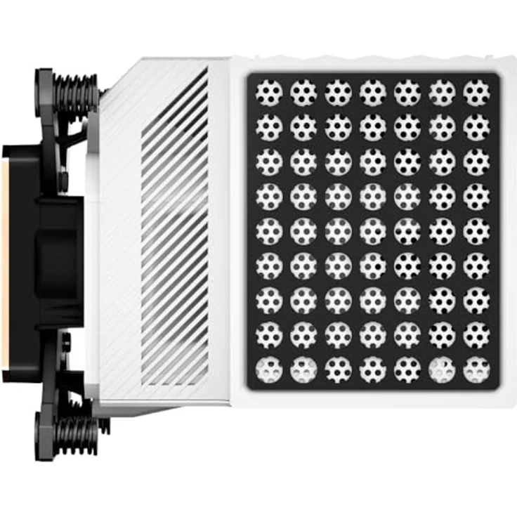 TRYX Panorama CPU-Wasserblock, Wasserkühler mit AMOLED-Display, für Intel- und AMD-Sockel, weiss – Bild 3