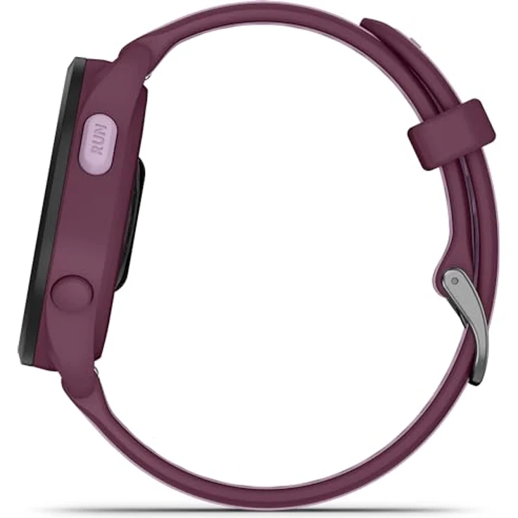 Garmin Forerunner 165 Musik, Lauf-Smartwatch, buntes AMOLED-Display, Trainingsmetriken und Wiederherstellungseinblicke, Musik am Handgelenk, Beerenrot – Bild 5