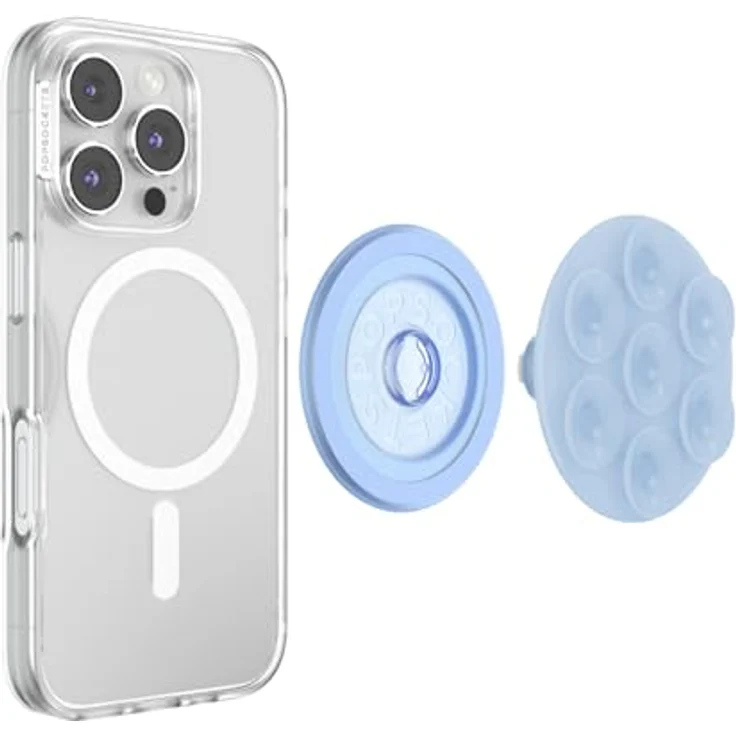 PopSockets PopGrip für MagSafe, magnetischer Handy-Griff und Ständer, 3-in-1-Design, austauschbare Oberseite, kompatibel mit kabellosem Laden für iPhone MagSafe-Hüllen – Bild 4