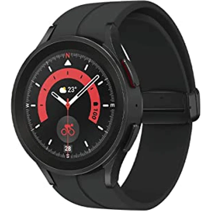 Samsung Galaxy Watch5 Pro 3.56 cm (1.4) Super AMOLED 45 mm Black GPS (Satellite) – Bild 1