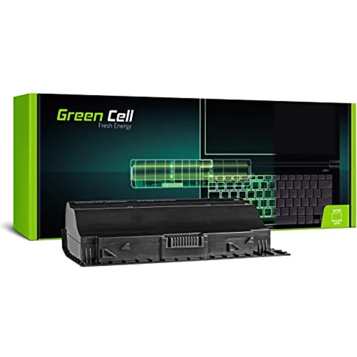 Green Cell Laptop-Batterie, Lithium-Ionen 4400 mAh, 8 Zellen, Schwarz, kompatibel mit ASUS G75VW/G75VX – Bild 1