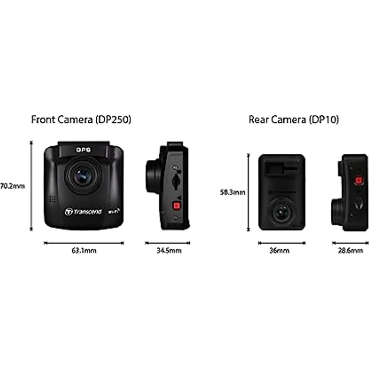Transcend DrivePro 620 Kamera inkl. 2x 32GB microSDHC, TS-DP620A-32G – Bild 6