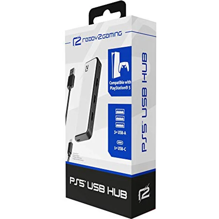 ready2gaming PS5 USB Hub (1xTyp C / 3X USB-A) – Bild 4